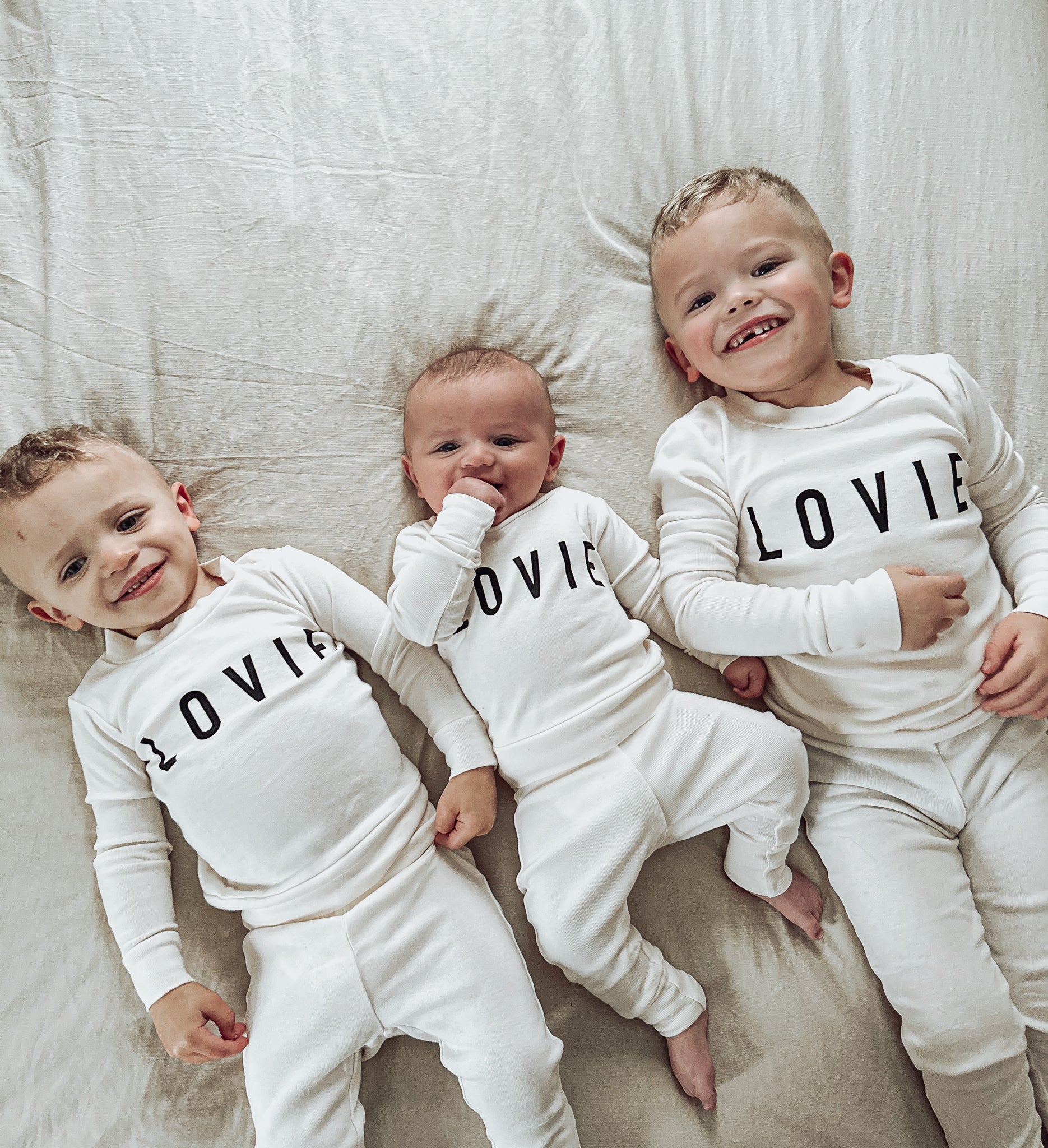 Baby Kids Vanilla Lovie™ Pajama Set