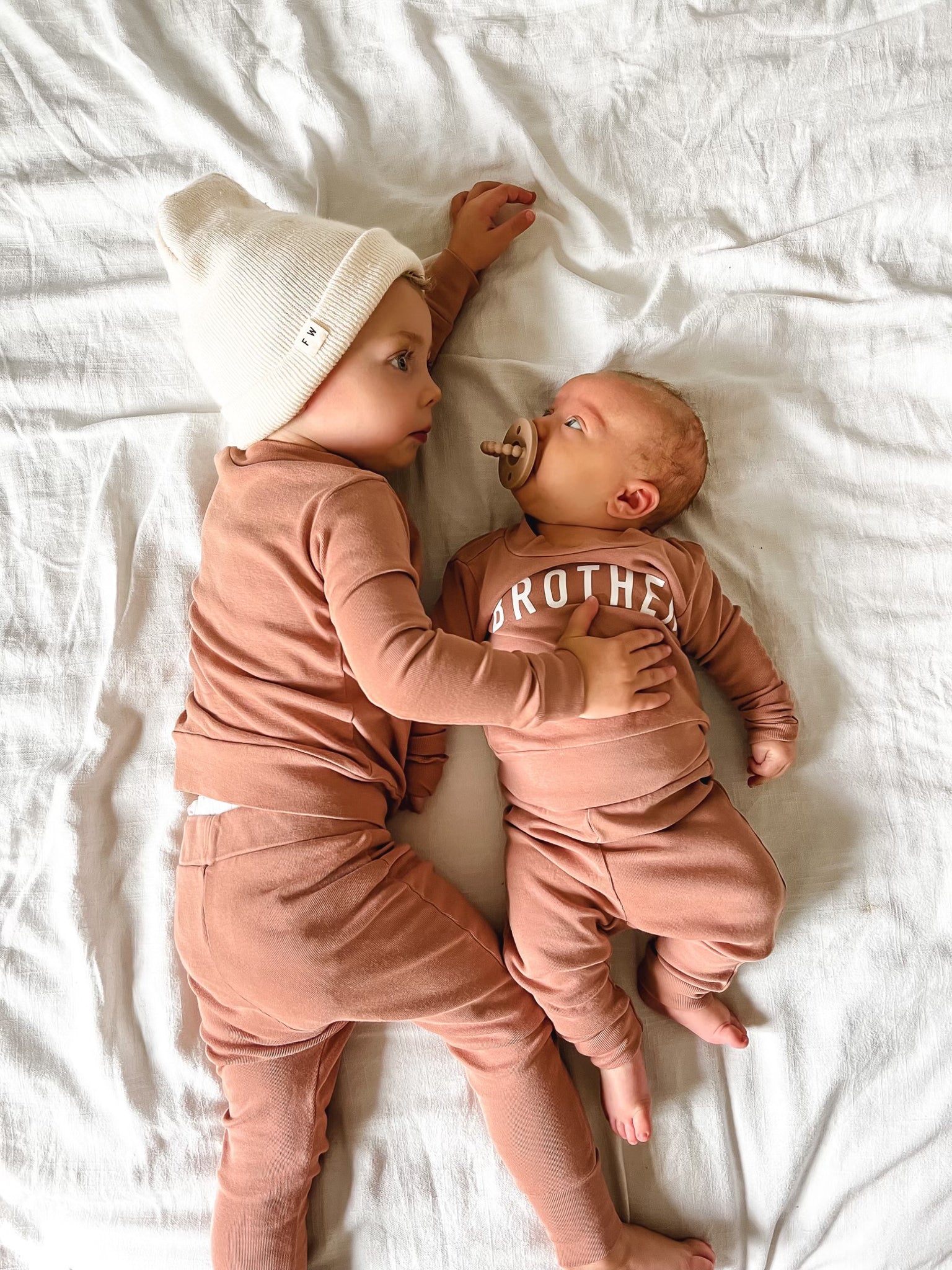 Baby Kids Tawny "Brother" Pajama Set